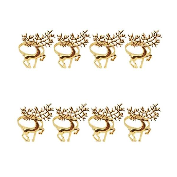 napkin rings 8pcs christmas holder alloy cute durable delicate deer ring for bar restaurant party dinner
napkin rings 8pcs christmas holder alloy cute durable delicate deer ring for bar restaurant party dinner