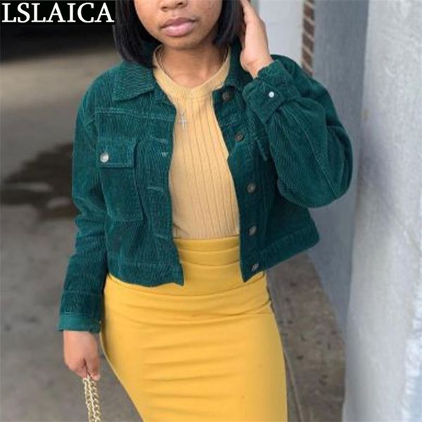 green woman jacket short outfit straight sleeve button fashion pocket coat women streetwear casual all match slim femme 210515, Black;brown
green woman jacket short outfit straight sleeve button fashion pocket coat women streetwear casual all match slim femme 210515, Black;brown