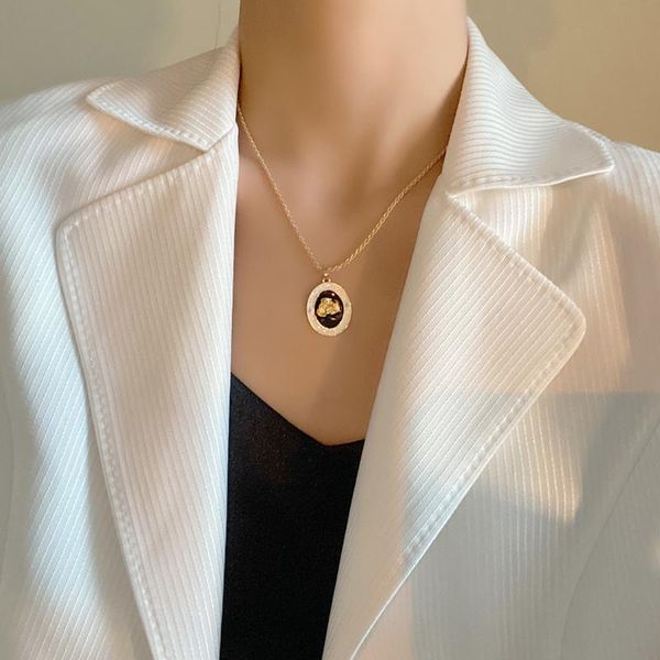 chains bilandi fashion jewelry vintage enamel pendant necklace delicate retro design chain for girl fine accessories gifts, Silver
chains bilandi fashion jewelry vintage enamel pendant necklace delicate retro design chain for girl fine accessories gifts, Silver