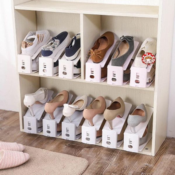 clothing & wardrobe storage adjustable shoe racks space saver double layer rack holder for men or ladies shoes plastic shelf sandal organize
clothing & wardrobe storage adjustable shoe racks space saver double layer rack holder for men or ladies shoes plastic shelf sandal organize