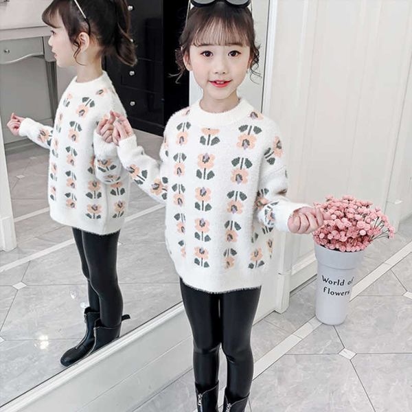 girls sweater baby's coat outwear 2021 flower plus velvet thicken warm winter autumn knitting jacket children's clothing y1024, Blue
girls sweater baby's coat outwear 2021 flower plus velvet thicken warm winter autumn knitting jacket children's clothing y1024, Blue