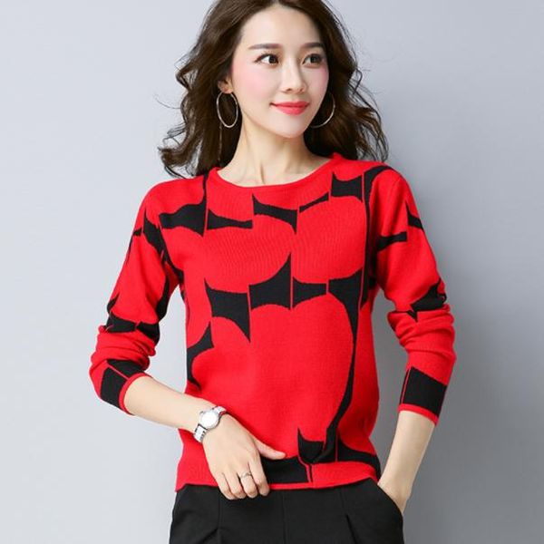 women's sweaters women and pullovers 2021 autumn winter clothes long sleeve knit bottom sweater loose large size da241, White;black
women's sweaters women and pullovers 2021 autumn winter clothes long sleeve knit bottom sweater loose large size da241, White;black