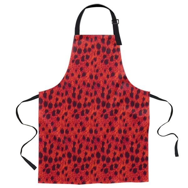 aprons red leopard pattern for women men kid cooking baking apron kitchen utility equipment accessories
aprons red leopard pattern for women men kid cooking baking apron kitchen utility equipment accessories