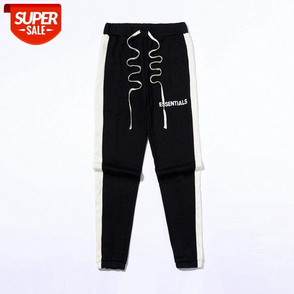 street bieber with the same side stripe essentials stitching trousers casual drawstring sports #m72v, Black
street bieber with the same side stripe essentials stitching trousers casual drawstring sports #m72v, Black