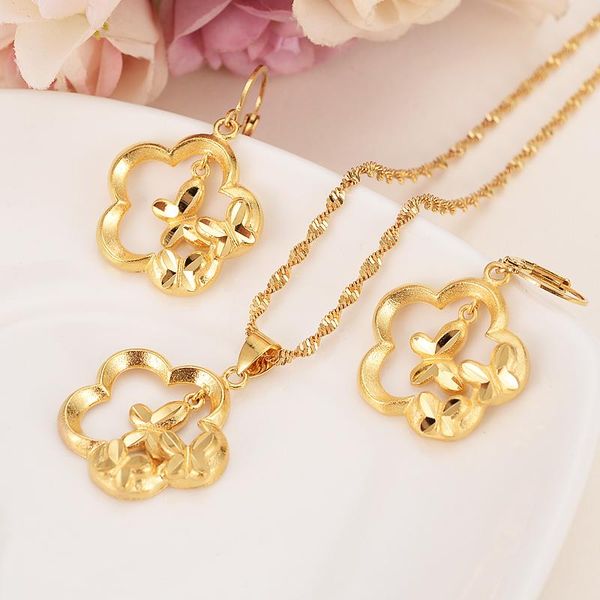 earrings & necklace africa gold flower butterfly jewelry sets for women girls charm pendant chain animal lucky kids christmas gift, Silver
earrings & necklace africa gold flower butterfly jewelry sets for women girls charm pendant chain animal lucky kids christmas gift, Silver
