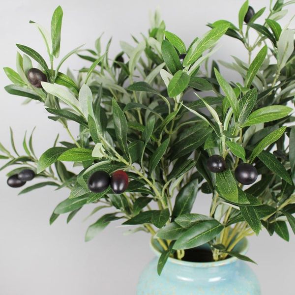 79cm artificial olive branches tree stem leaves with fruit for home wedding decor green fake flowers decorative & wreaths
79cm artificial olive branches tree stem leaves with fruit for home wedding decor green fake flowers decorative & wreaths
