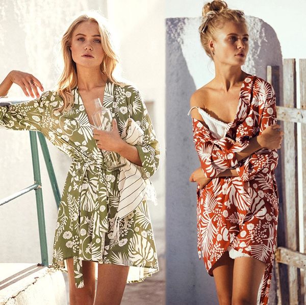 women's blouses & shirts women spring summer blouses shirts bohemian beach rainforest leaf print loose long cardigan sashes b, White
women's blouses & shirts women spring summer blouses shirts bohemian beach rainforest leaf print loose long cardigan sashes b, White