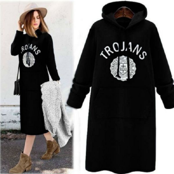 women's hoodies & sweatshirts long sleeve hoodie autumn winter hooded sweatshirt suit women mid-length clothes womens streetwear coat n, Black
women's hoodies & sweatshirts long sleeve hoodie autumn winter hooded sweatshirt suit women mid-length clothes womens streetwear coat n, Black