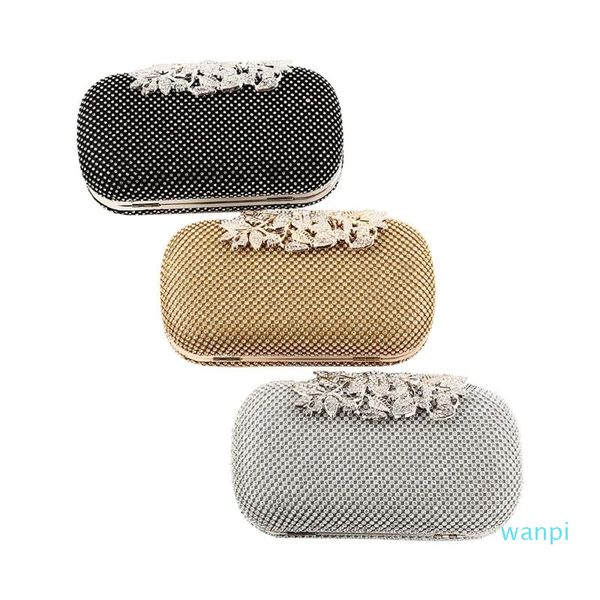 designer-luxury flower women party clutch purse rhinestone crystal evening shoulder bag female elegant wedding banquet dinner handbag 
designer-luxury flower women party clutch purse rhinestone crystal evening shoulder bag female elegant wedding banquet dinner handbag
