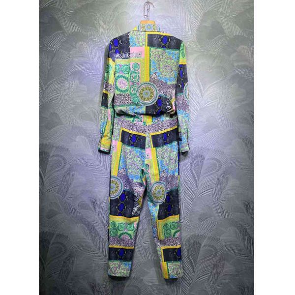 pants seqinyy green set vintage 2021 spring fashion design female track shirt + midi pants impression boho flowers, White
pants seqinyy green set vintage 2021 spring fashion design female track shirt + midi pants impression boho flowers, White