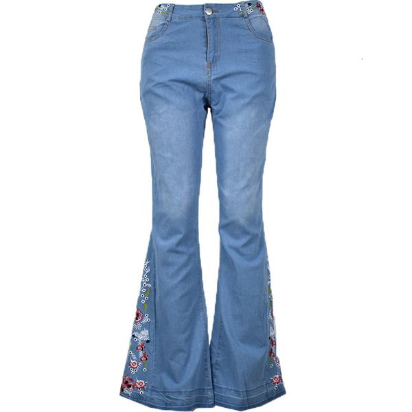 jean embroidered women elastic slim denim pants jeans casual bell-bottoms flare pant female, Blue
jean embroidered women elastic slim denim pants jeans casual bell-bottoms flare pant female, Blue