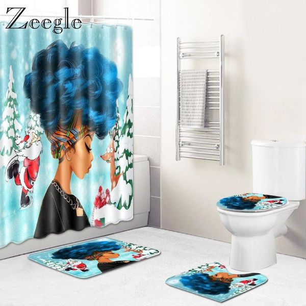bath mats zeegle christmas shower curtain 4pcs cartoon printed mat set anti-slip bathroom foot rug toilet floor
bath mats zeegle christmas shower curtain 4pcs cartoon printed mat set anti-slip bathroom foot rug toilet floor