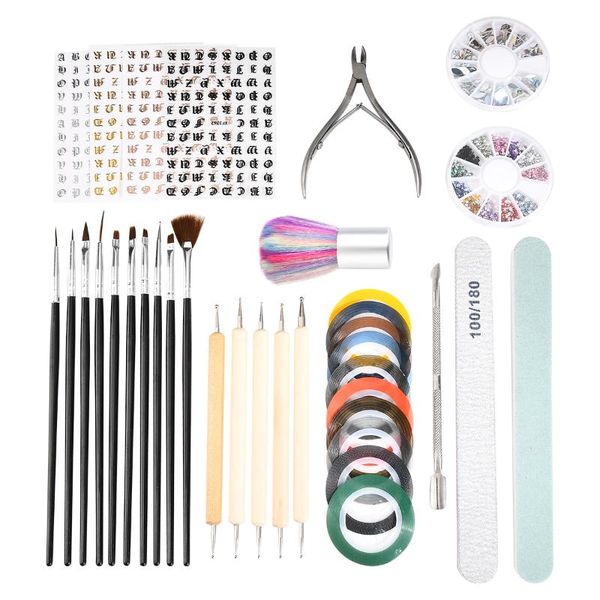 nail art kits 11pcs dotting pen tape lines decals manicure rhinestones cuticle fork files dust brush sticker kit tools set
nail art kits 11pcs dotting pen tape lines decals manicure rhinestones cuticle fork files dust brush sticker kit tools set
