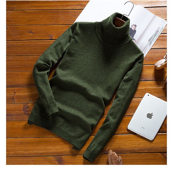 men's sweaters fashion-fw mens turtle neck solid slim fit knitted pullovers 9 colors basic flat jumpers for male - 5xl nju7, White;black
men's sweaters fashion-fw mens turtle neck solid slim fit knitted pullovers 9 colors basic flat jumpers for male - 5xl nju7, White;black