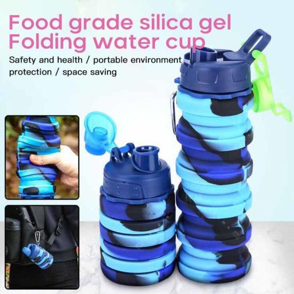 water bottle 500ml sports cycling bicycle foldable leakproof creative outdoor travel bottles
water bottle 500ml sports cycling bicycle foldable leakproof creative outdoor travel bottles