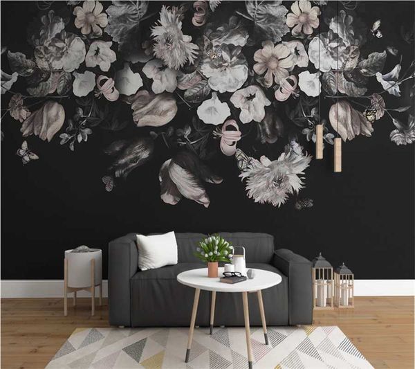 wallpapers xuesu customized 3d po wallpaper mural european retro nostalgic hand-painted flower tv background wall covering 
wallpapers xuesu customized 3d po wallpaper mural european retro nostalgic hand-painted flower tv background wall covering