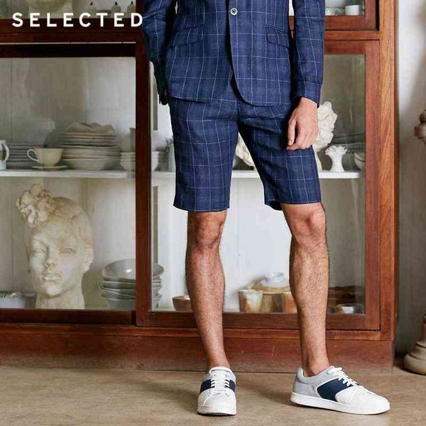 selected flax check color splicing slim leisure shorts s|4182sn501 w220214, White;black
selected flax check color splicing slim leisure shorts s|4182sn501 w220214, White;black