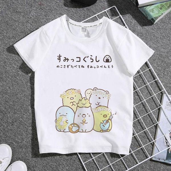 men's t-shirts 6 summer boys and girls printed cotton cute corner creature anime t-shirt children's clothes, White;black
men's t-shirts 6 summer boys and girls printed cotton cute corner creature anime t-shirt children's clothes, White;black