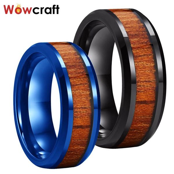 wedding rings black&blue mens tungsten carbide women bands polished shiny nature wood inlay beveled edges comfort fit, Slivery;golden
wedding rings black&blue mens tungsten carbide women bands polished shiny nature wood inlay beveled edges comfort fit, Slivery;golden