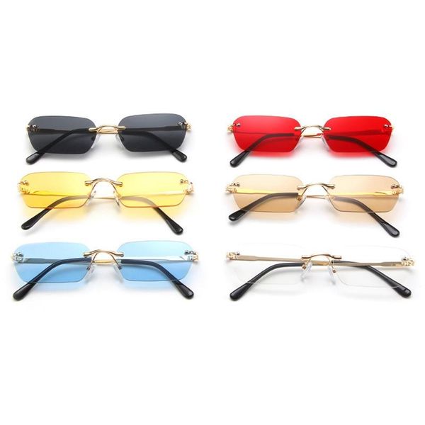 sunglasses blue rectangular rimless men metal fashion square sun glasses for women gradient lens frameless 2021, White;black
sunglasses blue rectangular rimless men metal fashion square sun glasses for women gradient lens frameless 2021, White;black