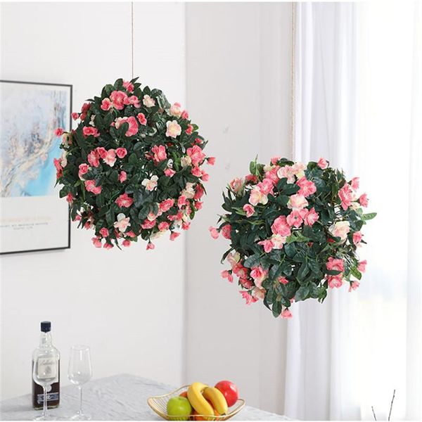 decorative flowers & wreaths 45cm 17.5 inch artificial simulation of high-quality encryption kissing rose flower ball for the wedding decora
decorative flowers & wreaths 45cm 17.5 inch artificial simulation of high-quality encryption kissing rose flower ball for the wedding decora