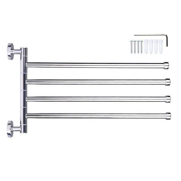 bathroom storage & organization wall-mounted towel rack stainless steel swivel bar multifunctional bath holder for home el
bathroom storage & organization wall-mounted towel rack stainless steel swivel bar multifunctional bath holder for home el