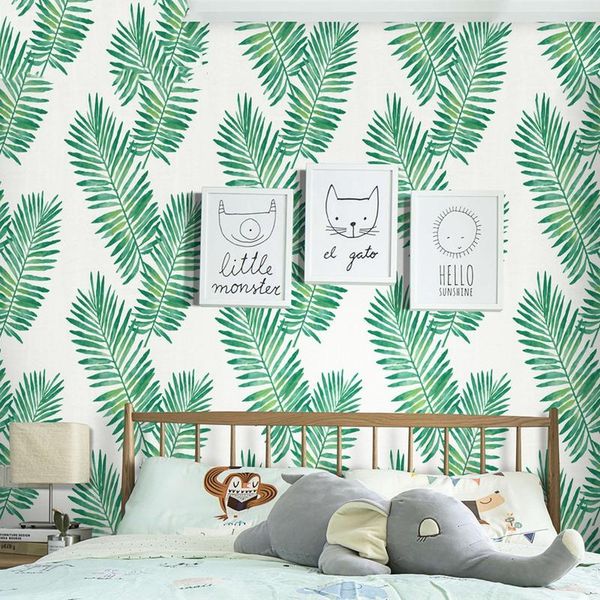nordic green leaf wallpaper bedroom cupboard tv background stickers self-adhesive decoration for living room the walls pvc wallpapers
nordic green leaf wallpaper bedroom cupboard tv background stickers self-adhesive decoration for living room the walls pvc wallpapers