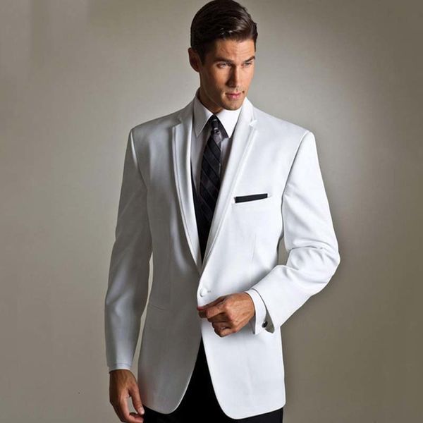 men's suits & blazers white wedding men black pants groom tuxedos slim fit wear 2 pieces jacket groomsman prom blazer costume homm, White;black
men's suits & blazers white wedding men black pants groom tuxedos slim fit wear 2 pieces jacket groomsman prom blazer costume homm, White;black