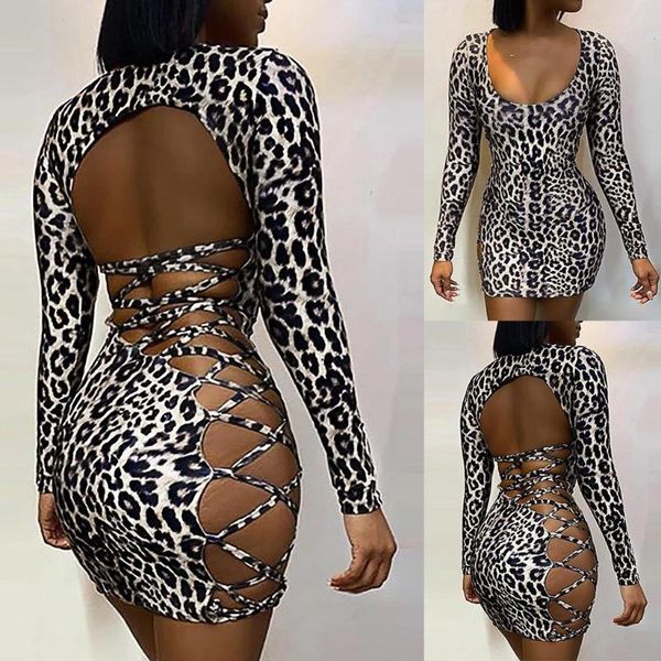 fashion women hollowing out leopard printed o-neck long sleeves mini dress bodycon evening party club vestidos#g3 casual dresses, Black;gray
fashion women hollowing out leopard printed o-neck long sleeves mini dress bodycon evening party club vestidos#g3 casual dresses, Black;gray