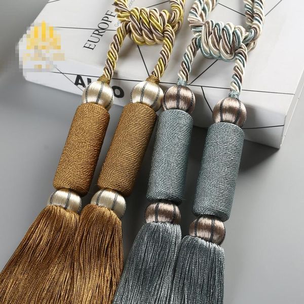 pair tieback fashion simple hanging ball straps hand-woven double tassel spikes tie tape back n336 other home decor
pair tieback fashion simple hanging ball straps hand-woven double tassel spikes tie tape back n336 other home decor