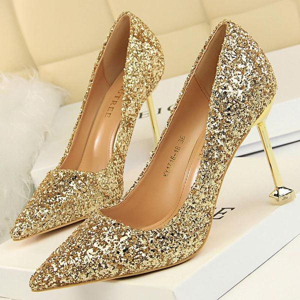 dress shoes bigtree woman pumps sparkle sequins wedding women heels stiletto party classic women's, Black 
dress shoes bigtree woman pumps sparkle sequins wedding women heels stiletto party classic women's, Black