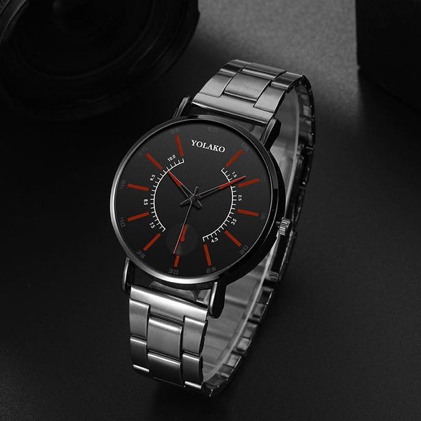 wristwatches analog business 2021 casual watch men blue dial quartz stainless steel strap band wristwatch male clock montre homme, Slivery;brown
wristwatches analog business 2021 casual watch men blue dial quartz stainless steel strap band wristwatch male clock montre homme, Slivery;brown