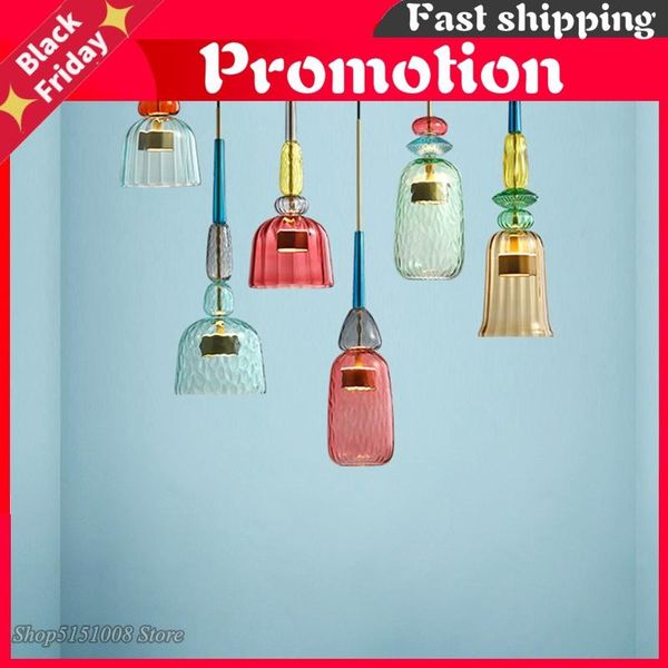 nordic color candy pendant lights modern living room bedroom children's single head glass hanging lamps home decor fixtures
nordic color candy pendant lights modern living room bedroom children's single head glass hanging lamps home decor fixtures