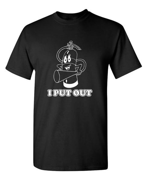 men's t-shirts i put out sarcastic humor graphic novelty funny t shirt, White;black
men's t-shirts i put out sarcastic humor graphic novelty funny t shirt, White;black
