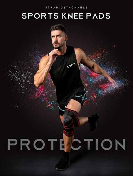 elbow & knee pads 2021 1pc sports protector men pressurized elastic sport kneepad support fitness gear basketball volleyball brace, Black;gray
elbow & knee pads 2021 1pc sports protector men pressurized elastic sport kneepad support fitness gear basketball volleyball brace, Black;gray