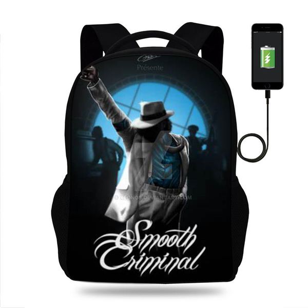 17inch teenager schoolbags smooth criminal boys&girls backpacks satchel for kids orthopedic mochila escolar usb port book bag school bags
17inch teenager schoolbags smooth criminal boys&girls backpacks satchel for kids orthopedic mochila escolar usb port book bag school bags