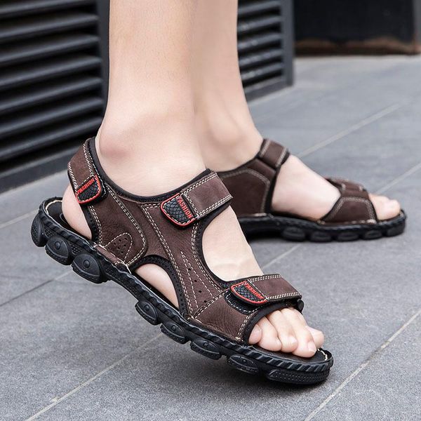 sandals sandals-men leather transpirables shoes deportivas erkek masculina herren sandalias uomo verano sandal sandalet sandali summer, Black
sandals sandals-men leather transpirables shoes deportivas erkek masculina herren sandalias uomo verano sandal sandalet sandali summer, Black