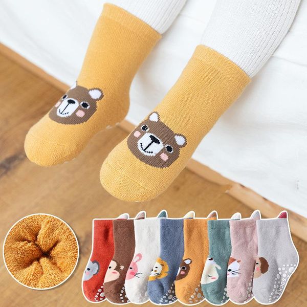 socks winter baby cute cartoon warm soft terry non-slip soled born toddler boy girl home floor, Pink;yellow
socks winter baby cute cartoon warm soft terry non-slip soled born toddler boy girl home floor, Pink;yellow