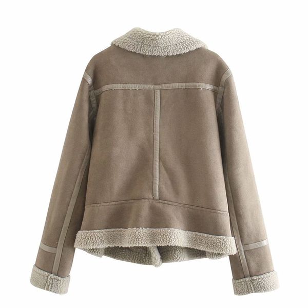 wool vintage thicken and keep warm in winter faux fur with belt overcoat fashion long sleeve pockets coat chic female, Black
wool vintage thicken and keep warm in winter faux fur with belt overcoat fashion long sleeve pockets coat chic female, Black