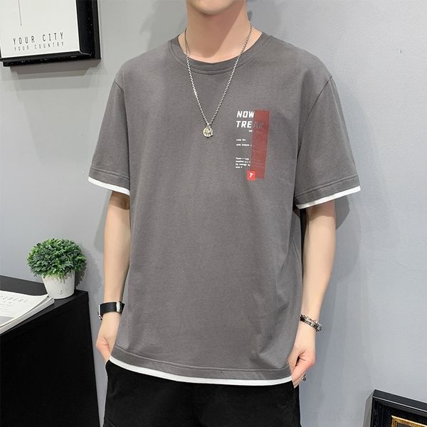 taqz short sleeve 2021 summermen's fashion men's t-shirts) casual korean youth coat loose t-shirt, White;black
taqz short sleeve 2021 summermen's fashion men's t-shirts) casual korean youth coat loose t-shirt, White;black