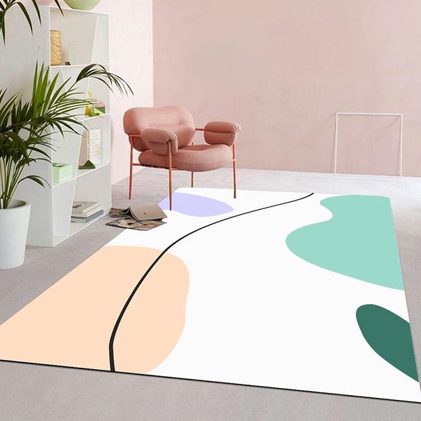 carpets nordic style carpet anti-skid large living room rugs hildren play mat modern indoor home rug yoga pad decor