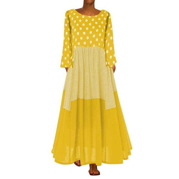 casual dresses @ women's dress fashion simple temperament lady vintage bohe wave point print long sleeve o-neck maxi #38, Black;gray
casual dresses @ women's dress fashion simple temperament lady vintage bohe wave point print long sleeve o-neck maxi #38, Black;gray