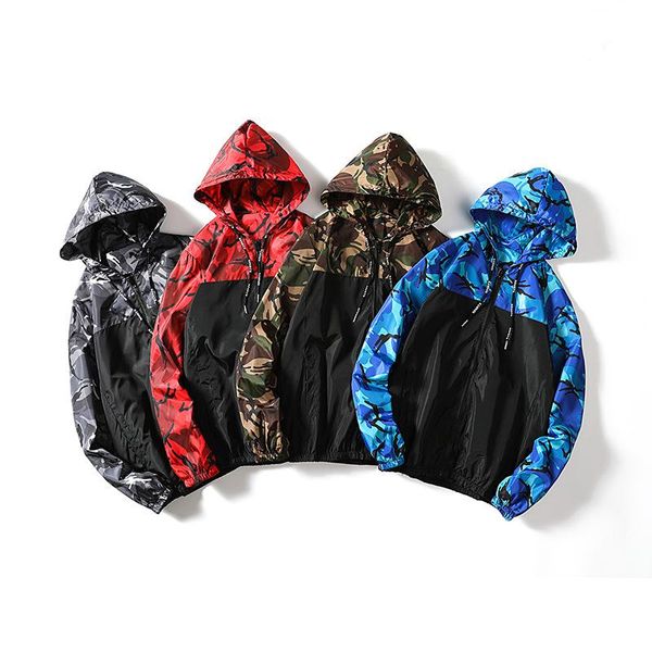 men's fashion casual hooded autumn jacket camouflage plus size youth cardigan hoodies & sweatshirts, Black
men's fashion casual hooded autumn jacket camouflage plus size youth cardigan hoodies & sweatshirts, Black