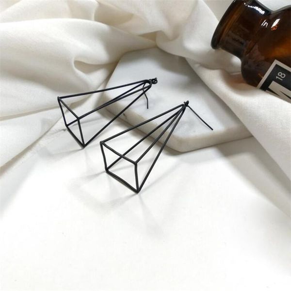 dangle & chandelier punk style black hollow triangle drop earrings for women chic 3d design long statement earring fashion party gift, Silver
dangle & chandelier punk style black hollow triangle drop earrings for women chic 3d design long statement earring fashion party gift, Silver