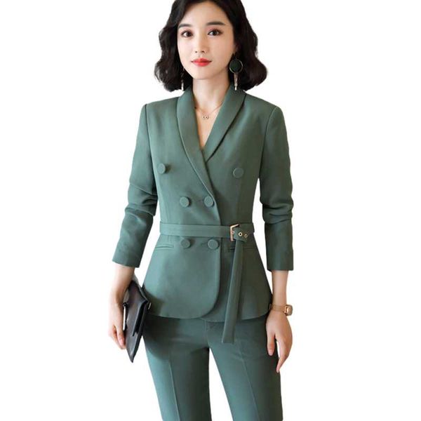 professional women pants suits autumn winter temperament double breasted elegant blazer and formal work wear clotheses women's two piec, White
professional women pants suits autumn winter temperament double breasted elegant blazer and formal work wear clotheses women's two piec, White