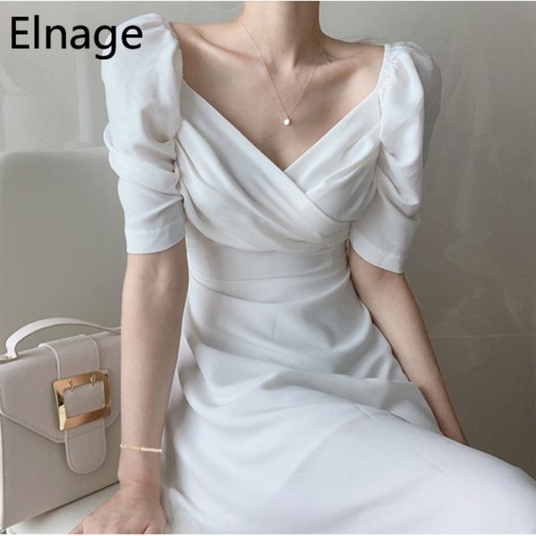 korean chic slim v neck puff short sleeve white chiffon dress for women a line elegant midi summer pink robe femme 5b417 210429, Black;gray
korean chic slim v neck puff short sleeve white chiffon dress for women a line elegant midi summer pink robe femme 5b417 210429, Black;gray
