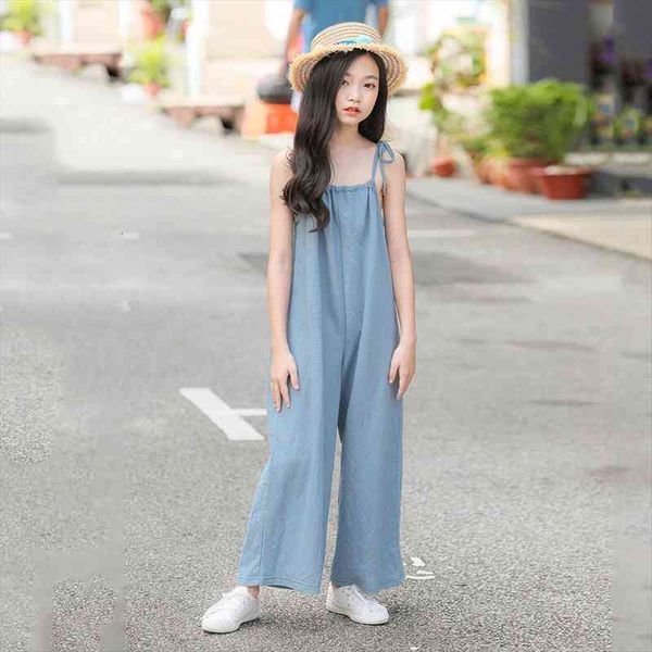 girls jumpsuit for children summer kids sleeveless casual jumpsuits girl teen clothing 8 10 12 14 16 year, Blue
girls jumpsuit for children summer kids sleeveless casual jumpsuits girl teen clothing 8 10 12 14 16 year, Blue