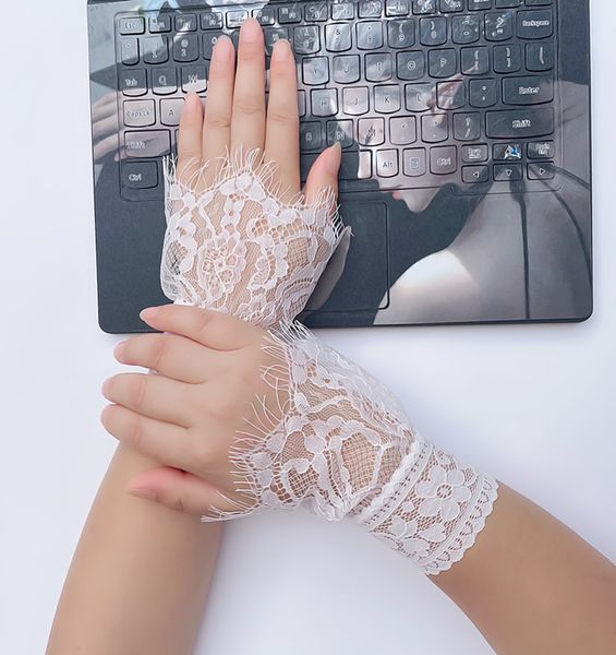 black white lace glove for women sunscreen gloves floral outdoor arm sleeves driving sun protection 211745, Blue;gray
black white lace glove for women sunscreen gloves floral outdoor arm sleeves driving sun protection 211745, Blue;gray