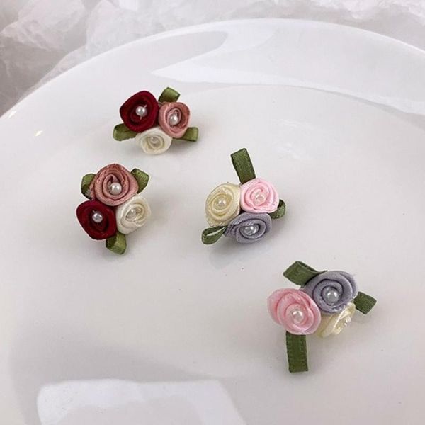 stud vsnow sweet cute handmade rose flower earring for women temperament simulation pearl ribbon jewellery pendientes, Golden;silver
stud vsnow sweet cute handmade rose flower earring for women temperament simulation pearl ribbon jewellery pendientes, Golden;silver