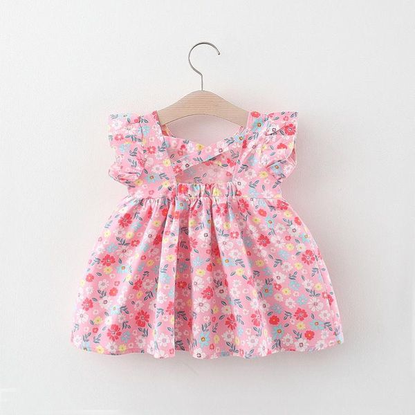girl's dresses 2021 baby girls dress summer kids flower princess flying sleeve floral backless korean children clothes, Red;yellow
girl's dresses 2021 baby girls dress summer kids flower princess flying sleeve floral backless korean children clothes, Red;yellow